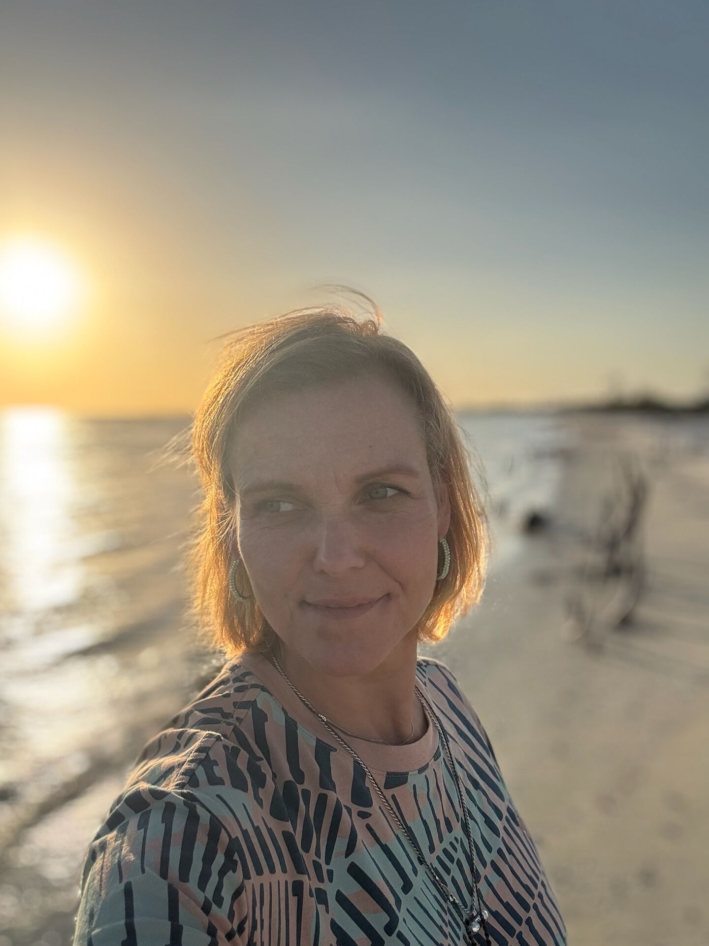 Sonnenuntergang am Strand